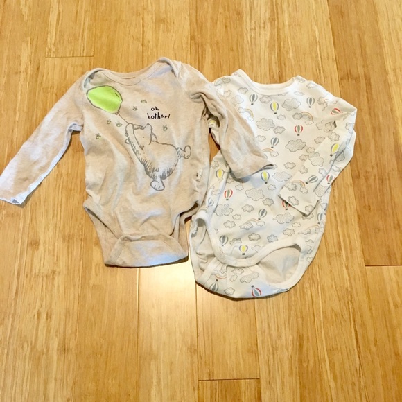 organic long sleeve onesies